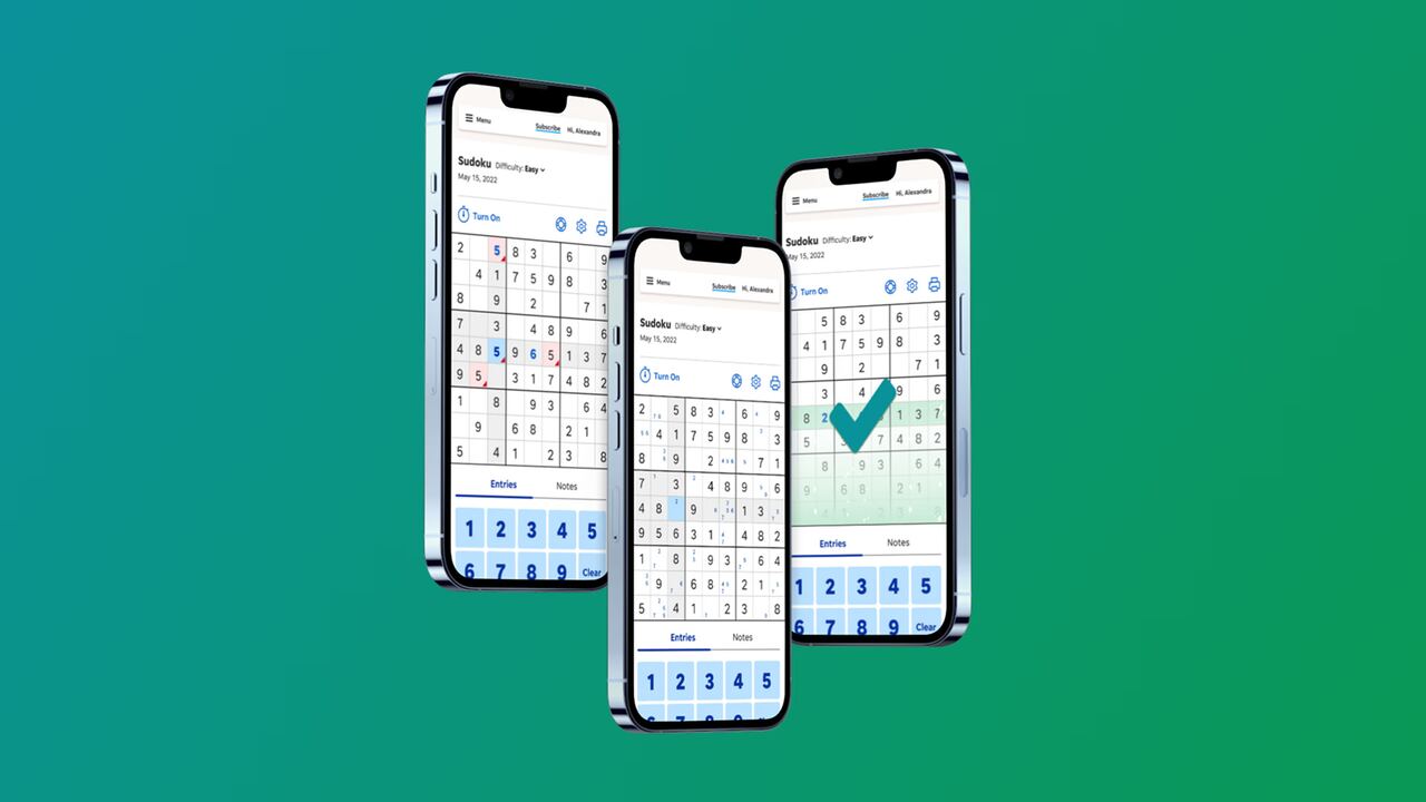 USA Today's Sudoku — Product · Game Design